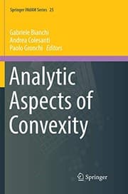 Tapa de Analytic Aspects of Convexity