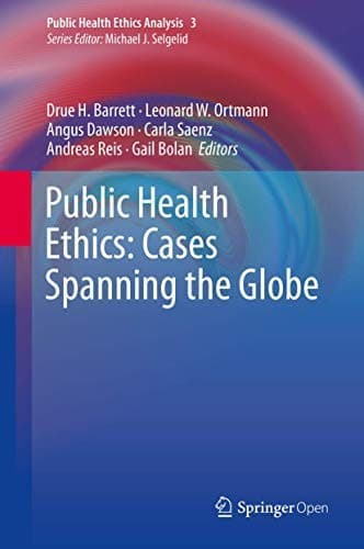 Tapa de Public Health Ethics