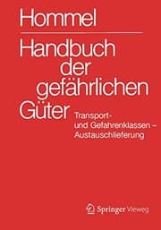 Tapa de Handbuch der gefährlichen Güter. Transport- und Gefahrenklassen. Austauschlieferung, Dezember 2019