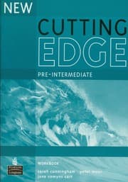 Tapa de NEW CUTTING EDGE PRE-INTERMEDIATE WORKBOOK WITHOUT KEY