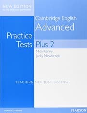 Tapa de Cambridge Advanced Volume 2 Practice Tests Plus New Edition Students' Book without Key