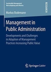 Tapa de Management in Public Administration
