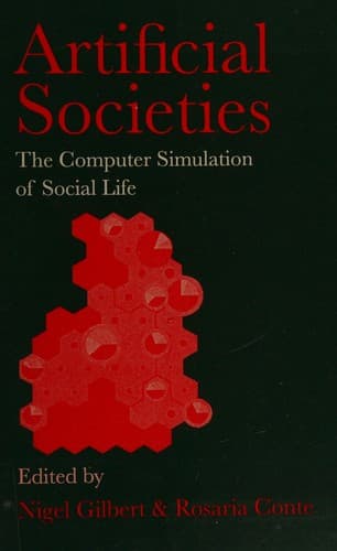 Tapa de Artificial societies