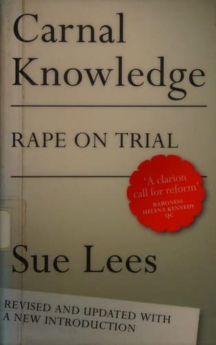 Tapa de Carnal knowledge