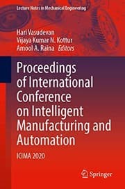Tapa de Proceedings of International Conference on Intelligent Manufacturing and Automation