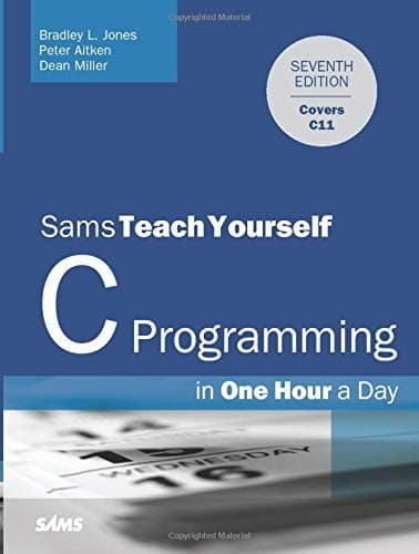 Tapa de Sams Teach Yourself C Programming in One Hour a Day