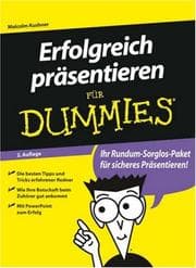Tapa de Erfolgreich Prasentieren Fur Dummies
