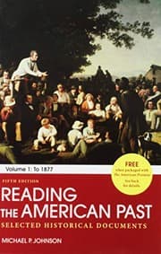 Tapa de Loose-leaf Version for The American Promise, Value Edition, Volume 1 7E & Reading the American Past : Volume I