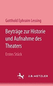 Tapa de Beyträge zur Historie und Aufnahme des Theaters