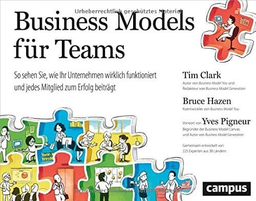 Tapa de Business Models für Teams