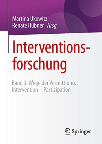 Tapa de Interventionsforschung : Band 3