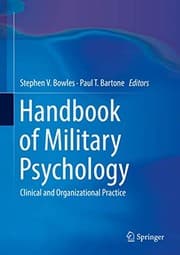 Tapa de Handbook of Military Psychology