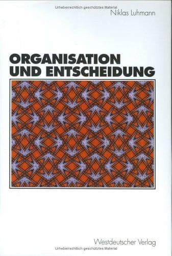Tapa de Organisation und Entscheidung