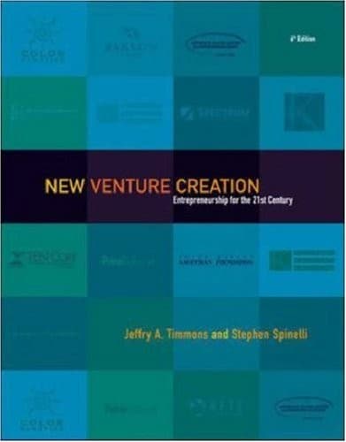Tapa de New Venture Creation
