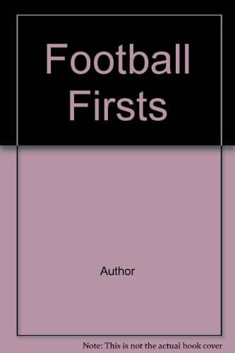 Tapa de Football Firsts