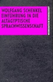 Tapa de Einführung in die altägyptische Sprachwissenschaft