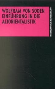 Tapa de Einführung in die Altorientalistik