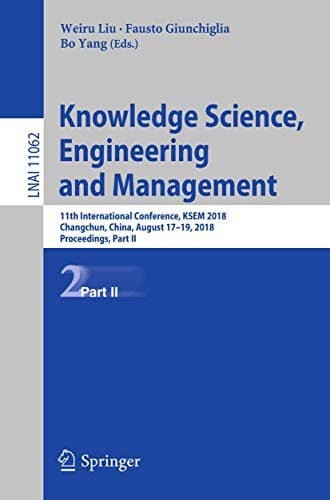 Tapa de Knowledge Science, Engineering and Management