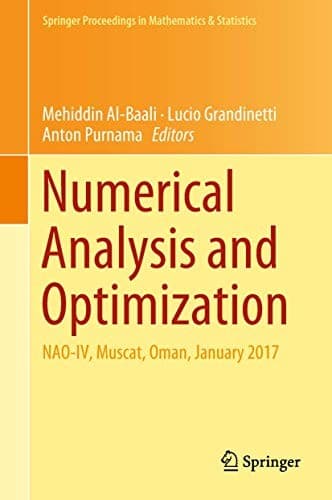 Tapa de Numerical Analysis and Optimization
