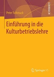 Tapa de Einführung in die Kulturbetriebslehre