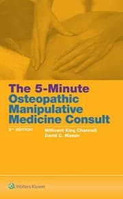 Tapa de The 5-Minute Osteopathic Manipulative Medicine Consult
