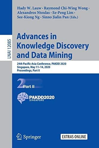 Tapa de Advances in Knowledge Discovery and Data Mining