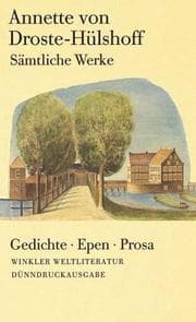 Tapa de Sämtliche Werke, 2 Bde., Ln, Bd.1, Gedichte, Epen, Prosa
