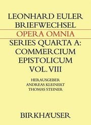 Tapa de Briefwechsel von Leonhard Euler mit Johann Andreas von Segner und anderen Gelehrten aus Halle
