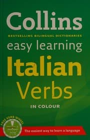 Tapa de Collins Italian verbs