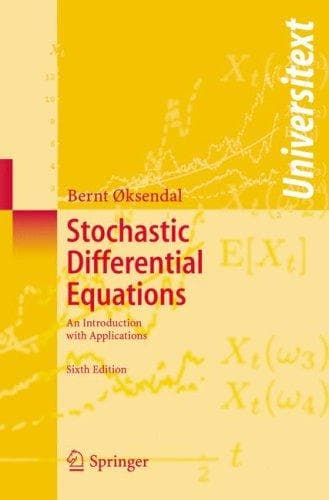 Tapa de Stochastic Differential Equations