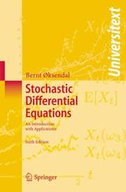 Tapa de Stochastic Differential Equations