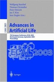 Tapa de Advances in artificial life