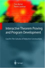 Tapa de Interactive theorem proving and program development