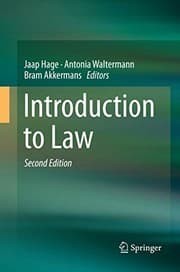 Tapa de Introduction to Law