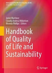 Tapa de Handbook of Quality of Life and Sustainability