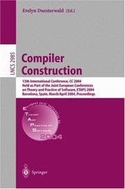Tapa de Compiler Construction