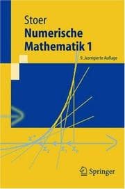 Tapa de Numerische Mathematik 1
