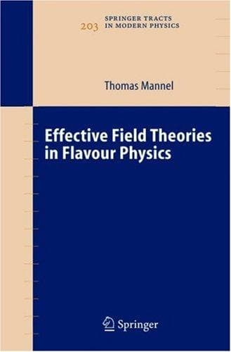 Tapa de Effective field theories in flavour physics