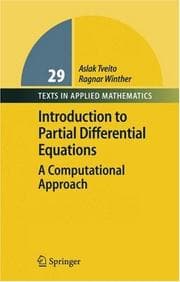 Tapa de Introduction to partial differential equations
