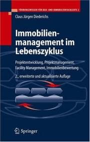 Tapa de Immobilienmanagement im Lebenszyklus