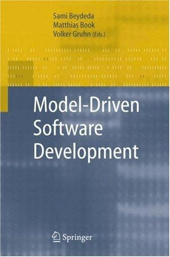 Tapa de Model-driven software development
