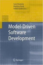 Tapa de Model-driven software development