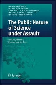 Tapa de The public nature of science under assault