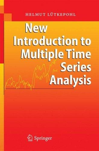Tapa de New Introduction to Multiple Time Series Analysis