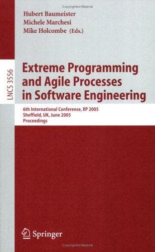 Tapa de Extreme Programming and Agile Processes in Software Engineering (vol. # 3556)