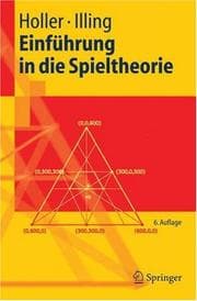 Tapa de Einführung in die Spieltheorie