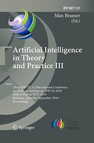Tapa de Artificial Intelligence in Theory and Practice III