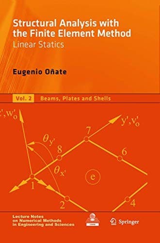 Tapa de Structural Analysis with the Finite Element Method. Linear Statics : Volume 2