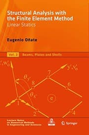 Tapa de Structural Analysis with the Finite Element Method. Linear Statics : Volume 2