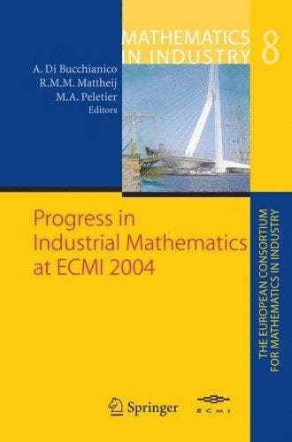 Tapa de Progress in industrial mathematics at ECMI 2004